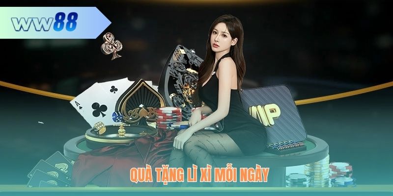 Quà tặng lì xì mỗi ngày