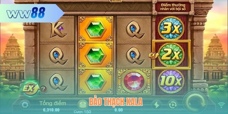 Trò chơi quay hũ Bảo Thạch Kala